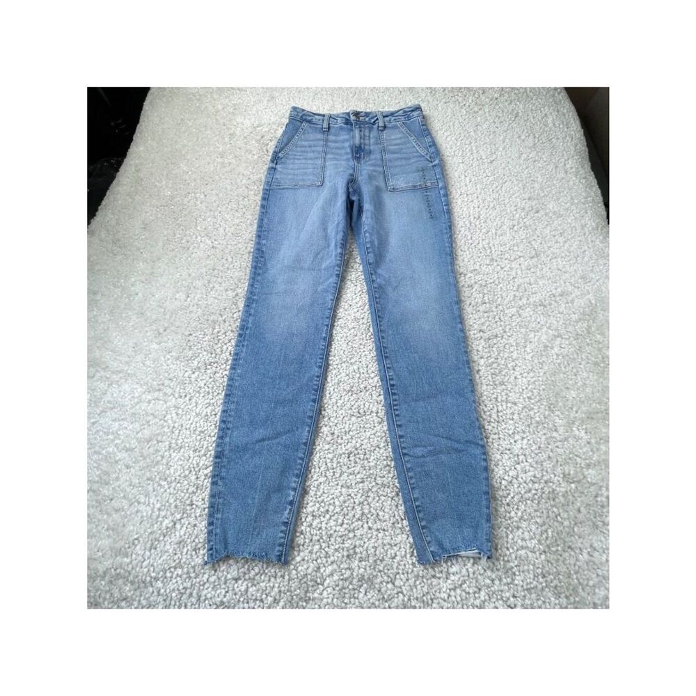 American Eagle Curvy Super High Rise Jegging Womens 8 Curvy Long
